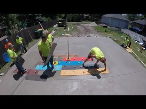How To Stamp Concrete | Step-By-Step Guide To Stamp Concrete | Part 2
