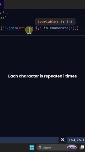 Repeat By Index #coding #python