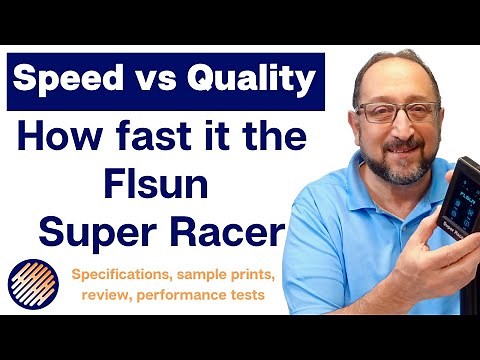 Flsun Super Racer 3d Printer Review, Speed and Quality Tests