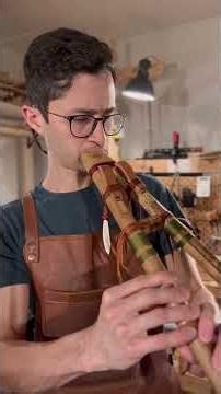 Handcrafted Drone fute - Multi notes design // Sound sample by Leo