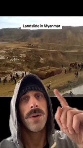 801K views · 12K reactions | Landslide in Myanmar #fyp #myanmar #landslide | Terran Bearhill | Facebook