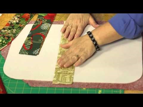 Quilting Quickly: Christmas Gathering - Holiday Quilt-As-You-Go Placemats