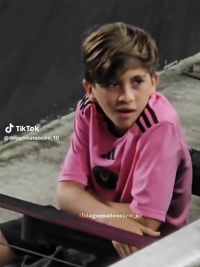 Thiago 😍 . . . . #thiagomessi #messi_messi10 #thiagomessi_fans #messigoat #messison #lionelmessi #fouryou #antonellarocuzzo #foryopage