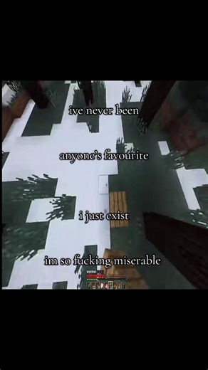 so pathetic #minecraft #mh #relateable
