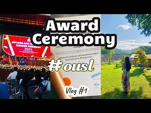 Award Ceremony 2024 Open University | OUSL Kandy Regional Center | Diploma & Certificate | ESBM