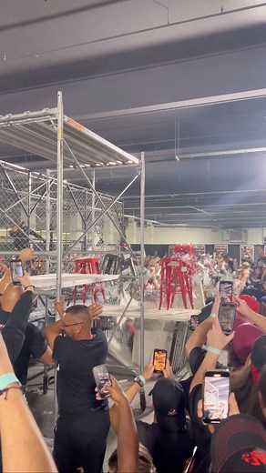 @unfnbelievablex | Violento Jack sends Ciclope through glass. - GCW Fight Club 10/7/2023 #deathmatch #deathmatchwrestling #ultraviolent #unfnbelievable... | Instagram