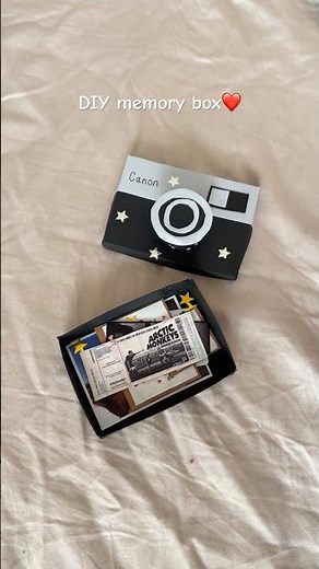 DIY memory box / diy gift / easy paper craft ideas #craftideas