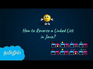 Reversal of Linked List in Java | Data Structures in Tamil | Logic First Tamil
