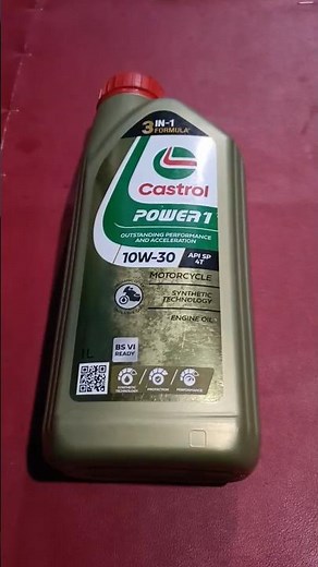 (10w30)best engine oil for Hero Splendor plus bs6 2024-2025 #Castrol #Motul #hp