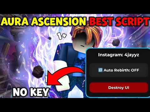 Aura Ascension Best Script - (No Key) | Auto Farm, Auto Rebirth