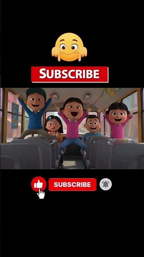 Wheels On The Bus 🚍 Nursery Rhyme | Kids Song | Baby Dance | 3D Animation ‪@Animatechiku‬