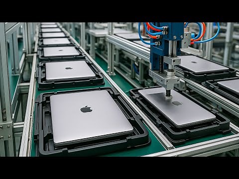 How Are Macbooks Made | Inside The Apple Factory!