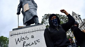 PM Johnson defends Churchill, criticises 'distortion of our history'