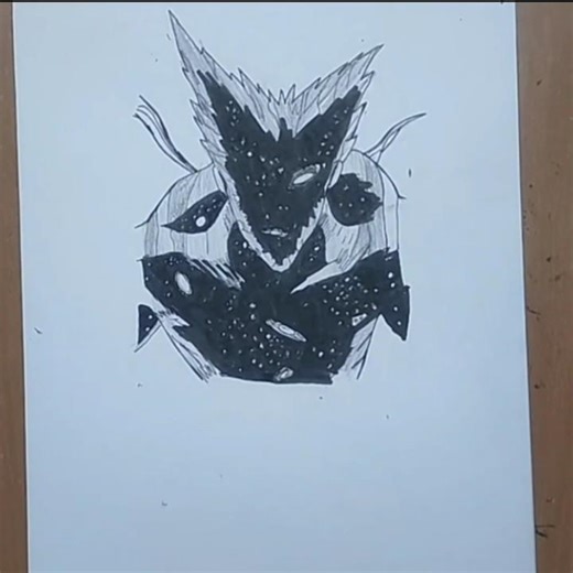 How To Draw Cosmic Garou | Step By Step | One Punch Man #drawing #arttutorials #anime