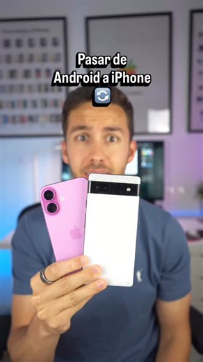 Manuel Prol on Instagram: "Cómo pasar tus datos de Android a iPhone de una manera súper fácil 🤗🔄 #androidaiphone #android #iphone #ios #apple"
