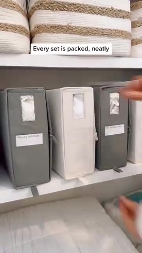 Effortlessly organize & store your bed sheets with our space-saving organizers. ✔ Maximize closet space & prevent clutter ✔ Custom labels to locate the right sheets ✔ Keep sheets clean & free from dust Get yours on sale today ➡️ flavenly.com/organizers | Flavenly