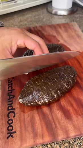 Sea cucumber catch and cook #catchandcook #seacucumber #seafood | Islandcatchandcook