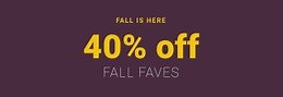 Hurry up for the super sale - Html Code Example by Nicepage