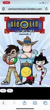 Happy 20th anniversary of Cartoon Network premiere of xiaolin Showdown