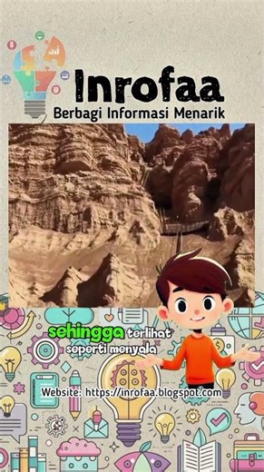 Mengenal Flaming Mountains yang suhu permukaan bisa 70°C