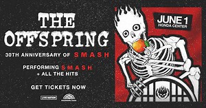48K views · 660 reactions | Thank you to The World Famous KROQ for being the first radio station to spin "Come Out and Play" back in '94! We can't wait to celebrate 30 years of SMASH with you on June 1st at the Honda Center in Anaheim! | The Offspring | Facebook
