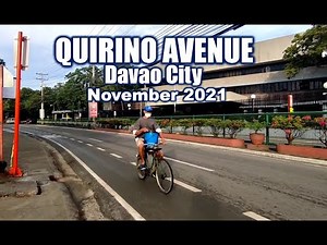 Quirino Avenue Walking Tour - from City Triangle to Davao Doctors Medical Tower | November 2021