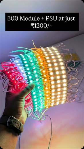 Radiare Lightings on Instagram: "X’mas Offer for Module Light PSU Combo💥 200 Module + Power Supply at just ₹1200/-❤️‍🔥 . . . . . . . . . . . . #module #led #ledmodule #ledmodules #moduleled #light #xmas #offer #sale #discount #chaser #kerala #ledlights #hindi #ledchaser #india #led #electronics #lights #advertisingboard #kochi #trend #new"