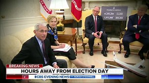 CBS Evening News With Norah O Donnell CBS November 2, 2020 6:30pm-7:01pm PST