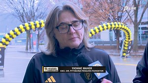 The Pittsburgh Steelers, Pittsburgh Penguins, & Pittsburgh Pirates came together for the 5th annual #BurghProud food distribution 🤝 Broz: "That just shows what a great community we have in Pittsburgh." 💛🖤 | SportsNet Pittsburgh