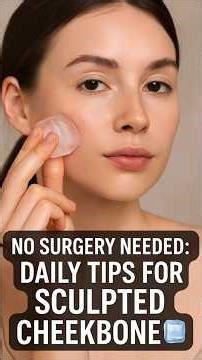 These 3 Exercises Sculpt Your Face Fast #FaceYoga #BeautyHacks #Trending