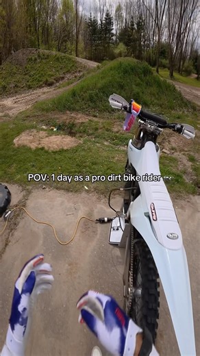 POV: 1 day at the track as a pro dirt bike rider! 😎