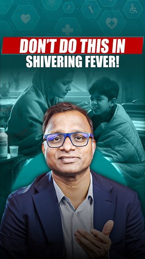 Kiran More on Instagram: "Shivering During Fever? Pediatrician Explains Why Ever noticed your child shiver just before a fever rises? 🥶 This happens because the brain’s thermostat — the hypothalamus — resets the body’s temperature, triggering shivering to generate heat. In this video, I explain why it happens, what parents should avoid ❌, and what you can do ✅ to keep your child comfortable and safe. . . . . #BabyHealth #ChildCareTips #PediatricianAdvice #ParentingTips #BabyCare #ChildHealth #F