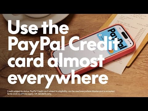How to use the PayPal Credit card almost everywhere