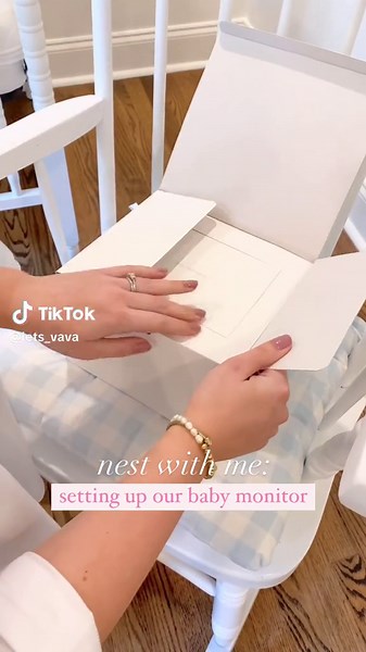 Unboxing VAVA Baby Monitor with @ CollectivelyCarolina! #baby #babytok #babyfever #babymonitor #parenting #babyregistry