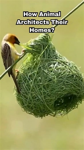 How Animal Architects Their Homes? #animalarchitecture #animalhomes #amazinganimals #animalworld