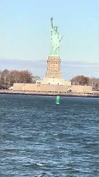 Liberty Statue view from Staten Island Ferry 🇺🇸
