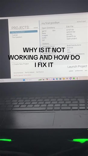 Cómo solucionar errores en visual novels