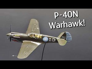 Building the AFV Club P-40N Warhawk! Model Kit Build & Review In 1/144 Scale!