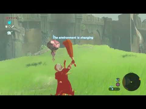 Weird Octorok Physics - Zelda Breath of the Wild