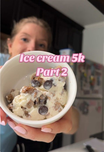 Making Ice Cream While Training for a 5K