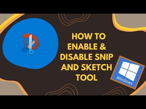 😲😲How to ✔️Enable ✔️Disable Print Screen Shortcut Notification for Snip and Sketch tool in Windows🔥🔥