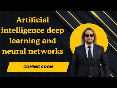 Coming soon Artificial intelligence deep learning and neural networks