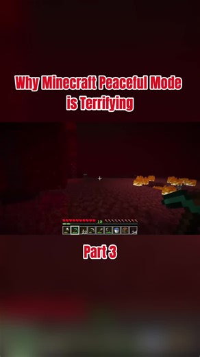 Cresendex. Why Minecraft Peaceful Mode is Terrifying #fyp #viral #Minecraft #trending #gaming