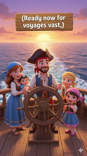 Fun Pirates | Adventure Learning for Kids | Short Video #abcsong