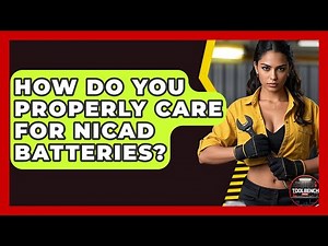 How Do You Properly Care For NiCad Batteries? - ToolBench Pros