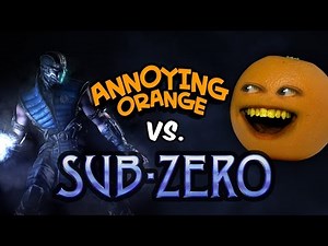 Annoying Orange vs Sub Zero (Mortal Kombat)