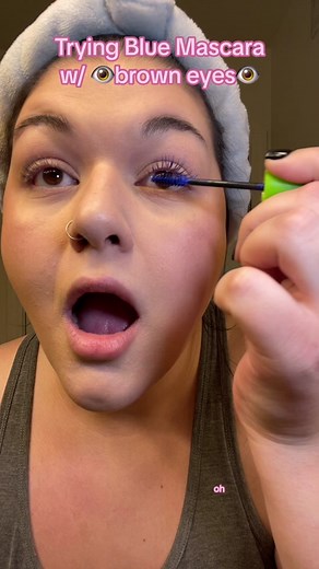 I forgot to mention what I use on my brows, probably because I dont like them and get mean comments about them 🤣 But I linked the product I use! #makeupapplication #makeup #elfcosmetics #domymakeupwithme #skinprep #applyingmakeup #elf #productlinked #bluemascara #applyingmymakeup #fyp #foryou #fypage