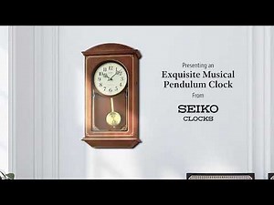 Seiko QXM610B Musical Pendulum Clock