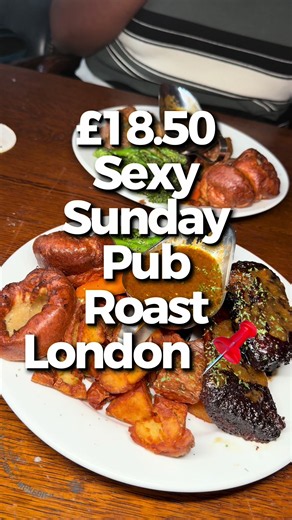 Best £18.50 Sunday Roast at The Queens Head Limehouse?