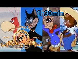 MGM Cartoons - Compilação de Desenhos (Coletânea) #1 - (1h30min)